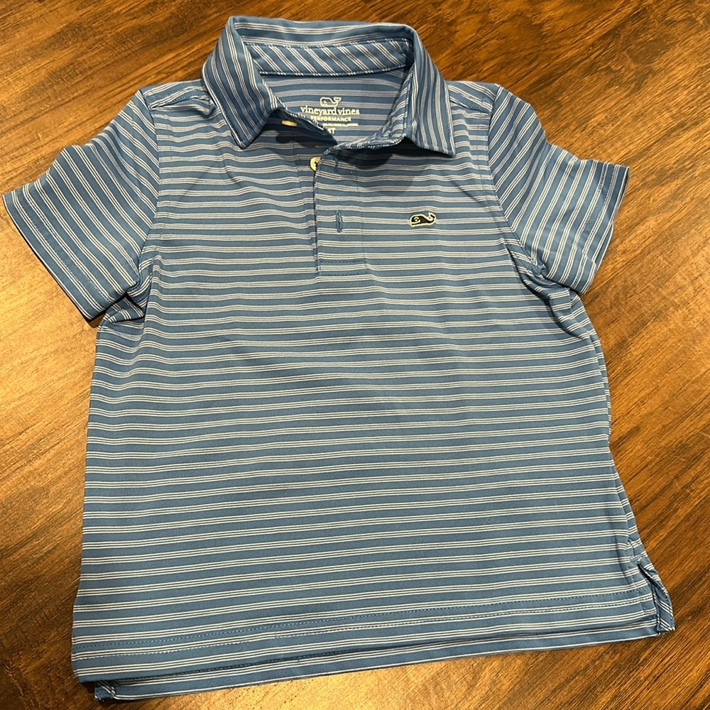 Vineyard Vines Toddler Boys’ Sankaty Performance Polo 4T